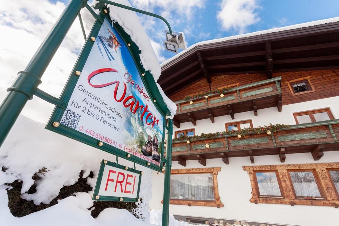 Holiday Im Gaestehaus Warter In Altenmarkt Altenmarkt im Pongau Exteriör bild