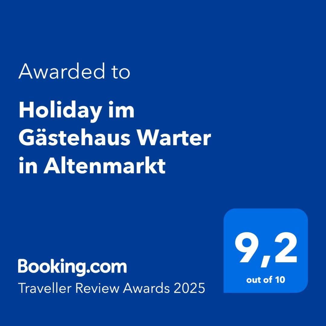 Holiday Im Gaestehaus Warter In Altenmarkt Altenmarkt im Pongau Exteriör bild